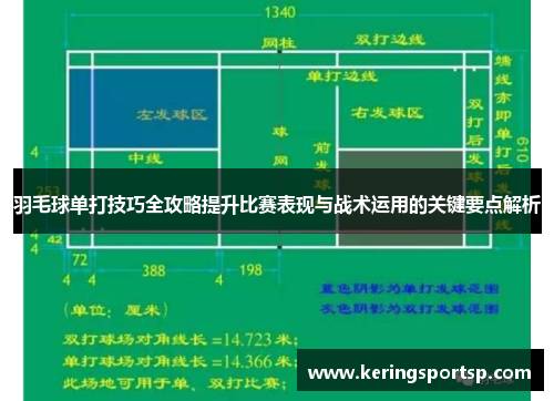 羽毛球单打技巧全攻略提升比赛表现与战术运用的关键要点解析